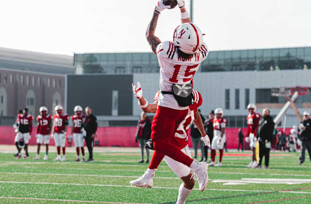 Billy Kemp spring Nebraska football practice 2023.03.28